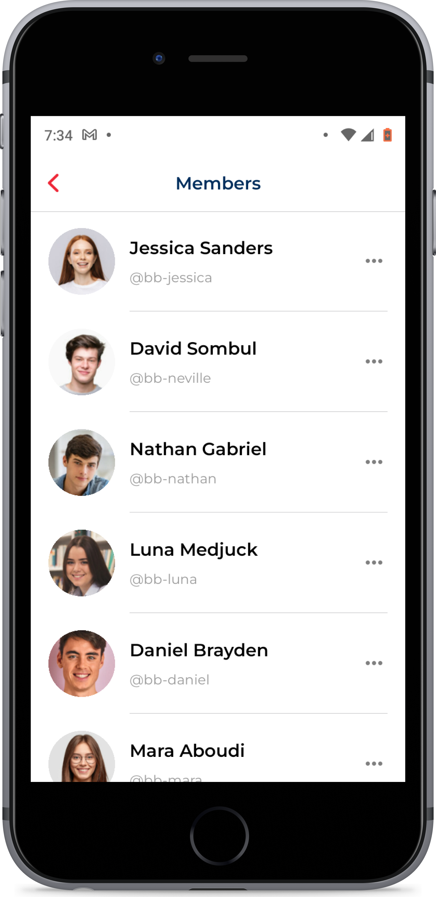 mockup wizdm app